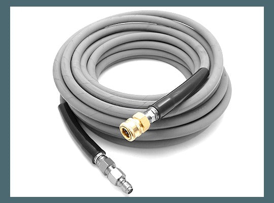 MTM HYDRO KobraJet 4,000 PSI Non-Marking Pressure Washer Hose – 25FT or 50FT Options (With or Without Quick Disconnects)