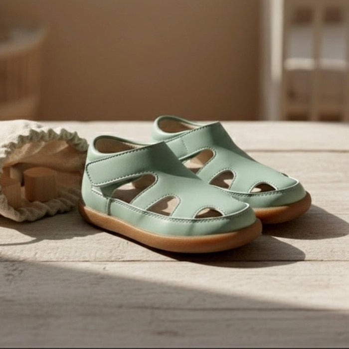 Toddler Wide Toe Box Sandals| Sprout Barefoot Summer Sandals for Kids