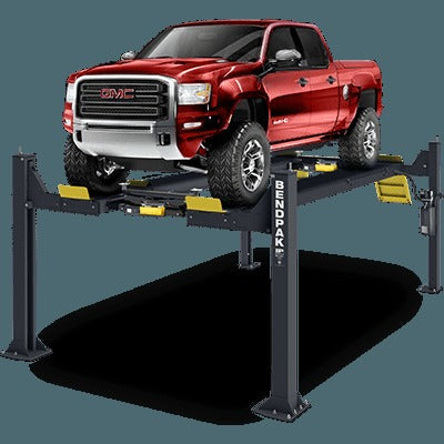 BENDPAK HDSO14P 14000lb Capacity Four-Post Open-Front Lift