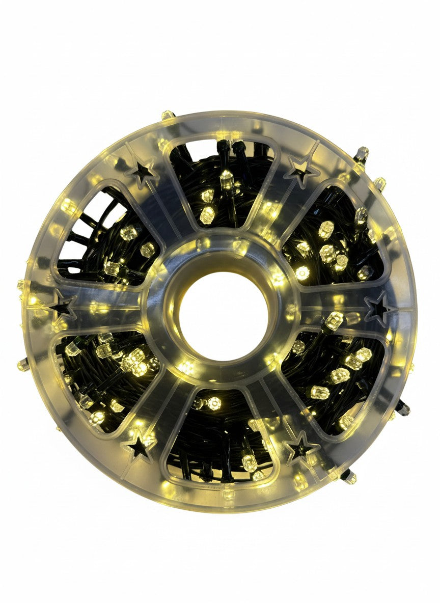300 LED String Light Super Bright Roll - Warm White