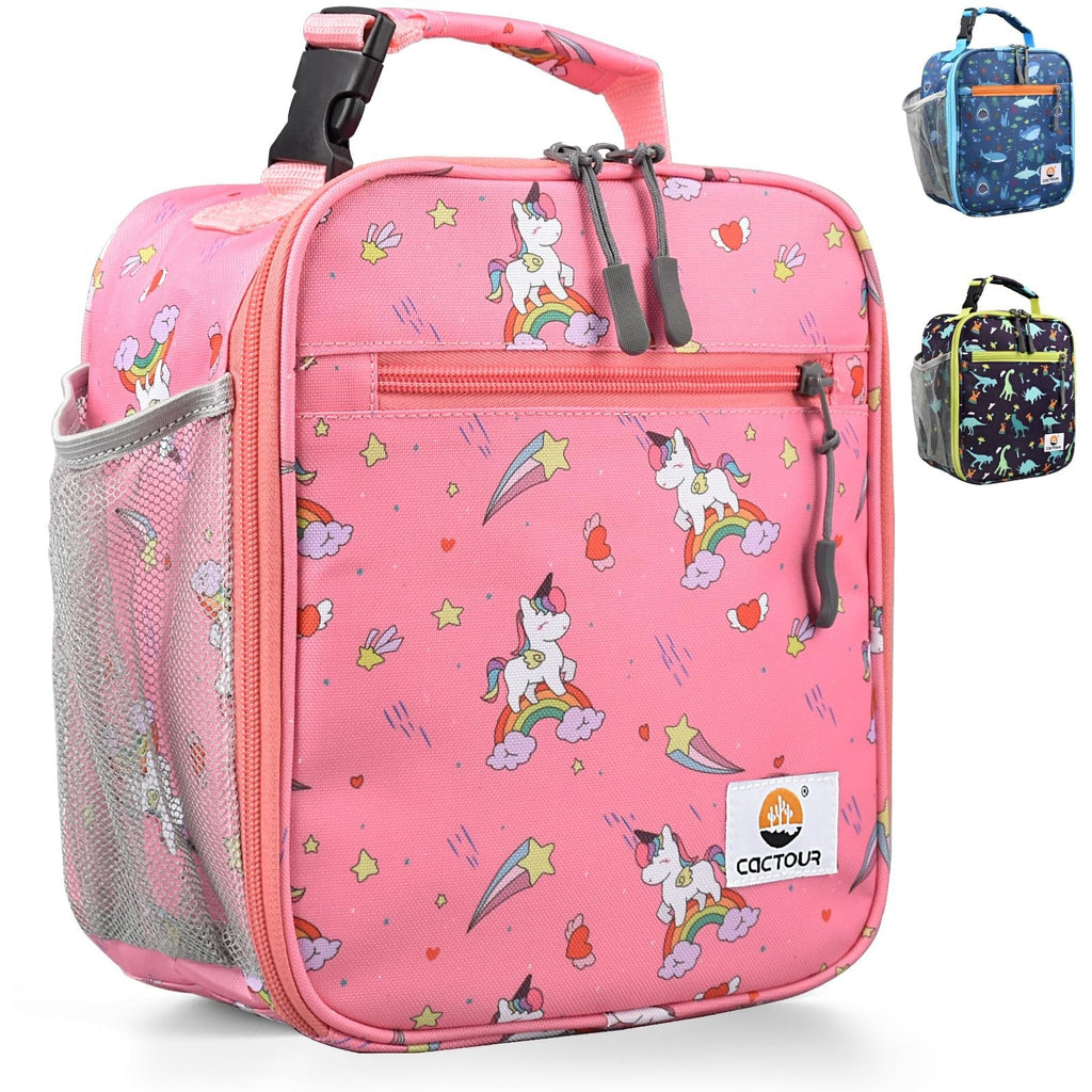 CaCTOUR Kids Lunch Box – Practical Birthday and Holiday Gift for Girls and Boys Ages 3 to 7