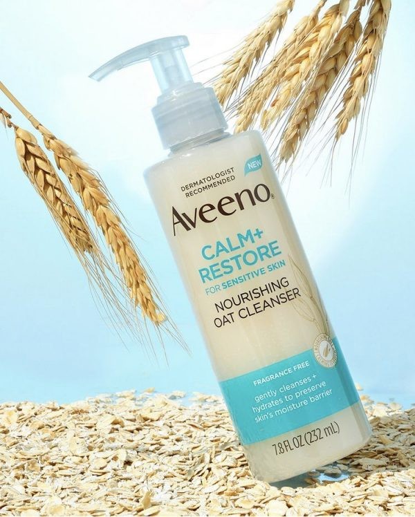 Aveeno Calm + RestoreTM Gentle Nourishing Oat Face Cleanser
