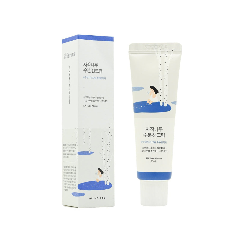 Round Lab Birch Moisturizing Sunscreen白樺樹保濕防曬霜50ml SPF50+ PA++++
