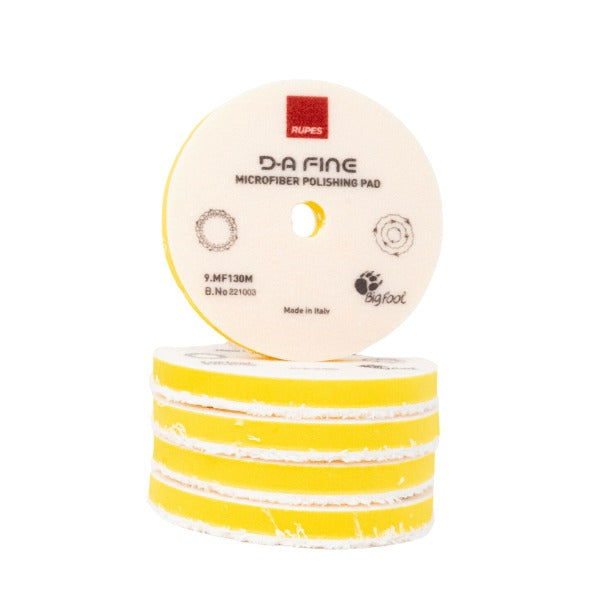 RUPES D-A Fine Polishing Microfiber Pad (Yellow)