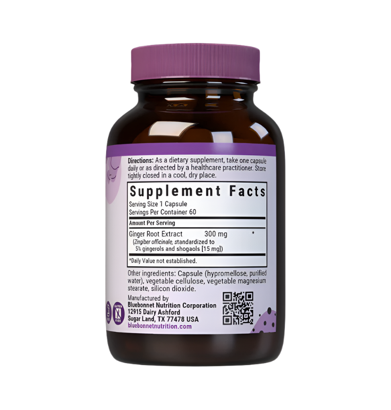 BLUEBONNET Ginger Root Extract 60