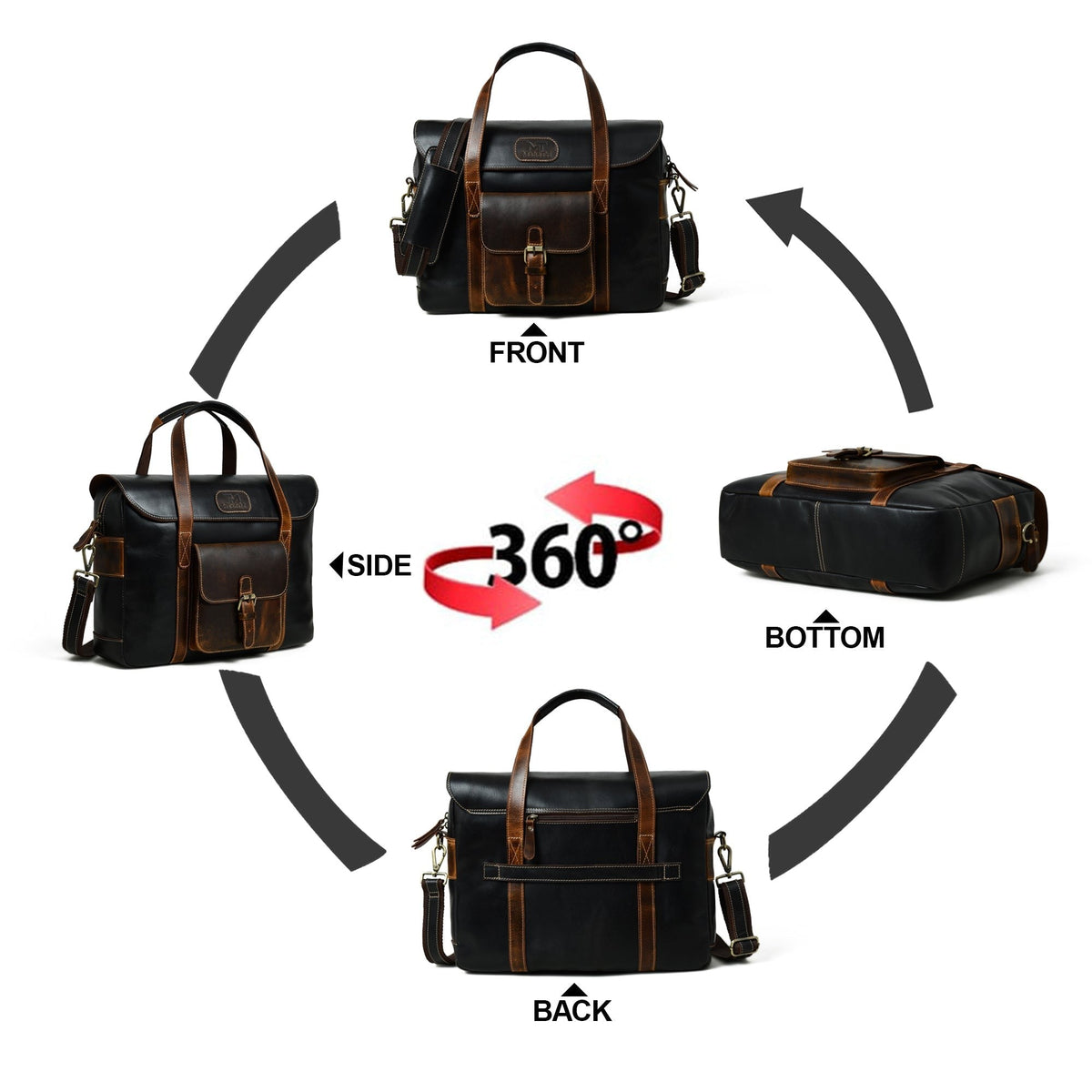 Walker Office Travel Top Handle Bag