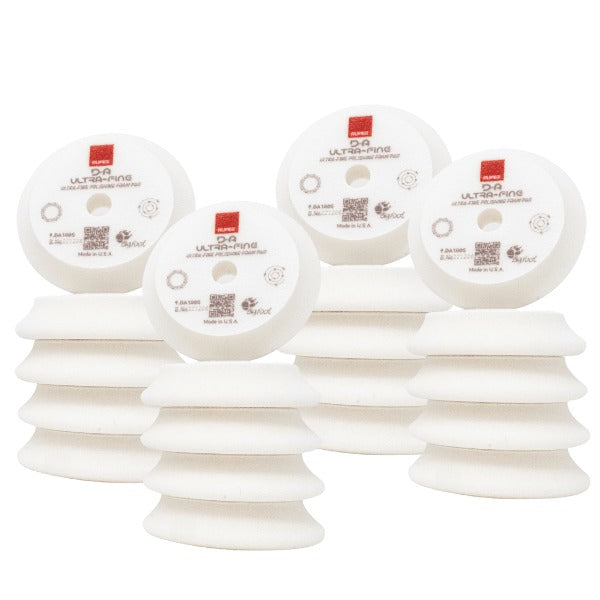RUPES D-A Ultra Fine Finishing Pad (White)