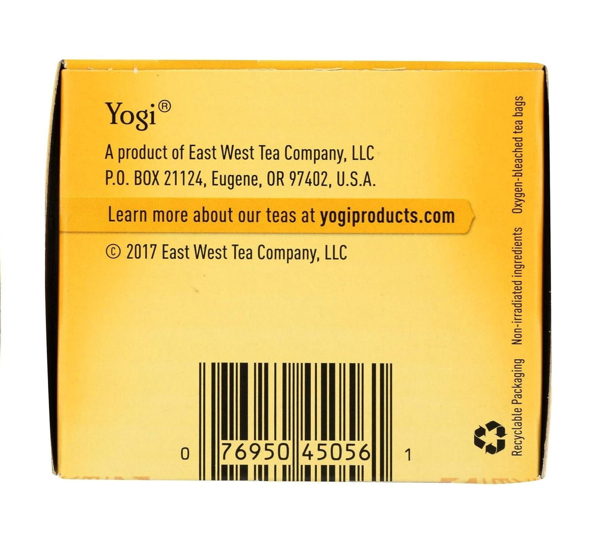 Yogi Tea Honey Lemon Throat Comfort – Heartfelt Valentine's Day Tea Gift for Wellness Lovers