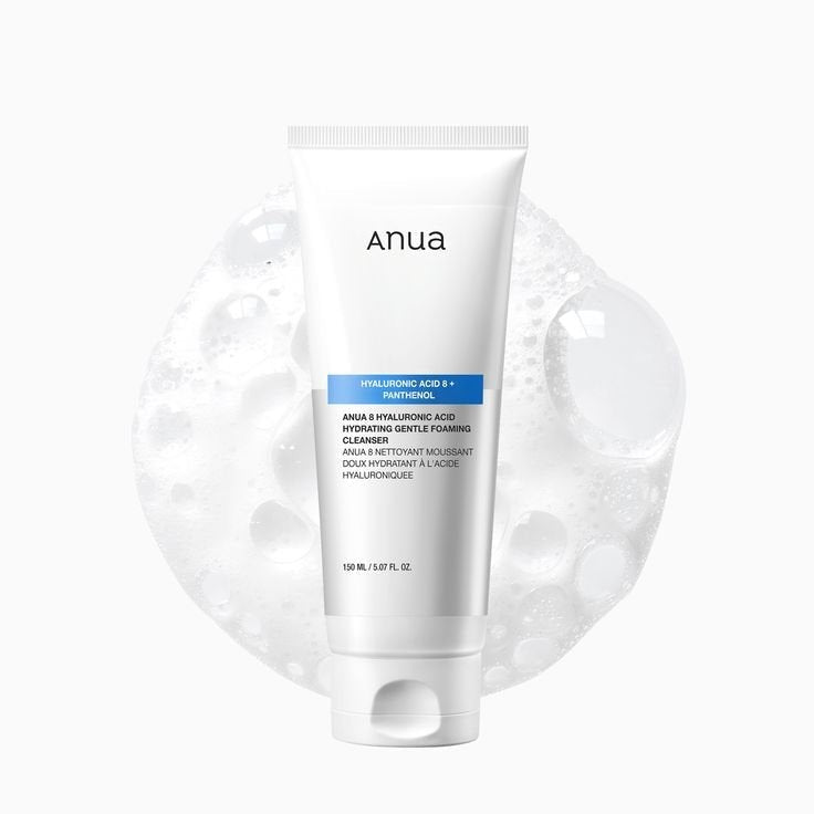 ANUA 8 Hyaluronic Acid Hydrating Gentle Foaming Cleanser