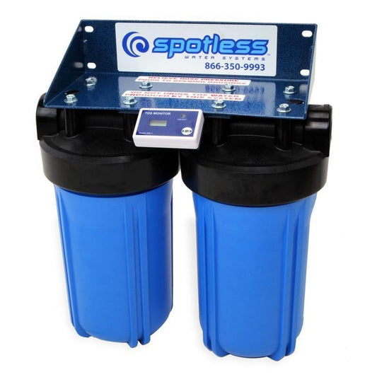 CR SPOTLESS 100 Gallon Deionized Water Filter Wall Mounted System