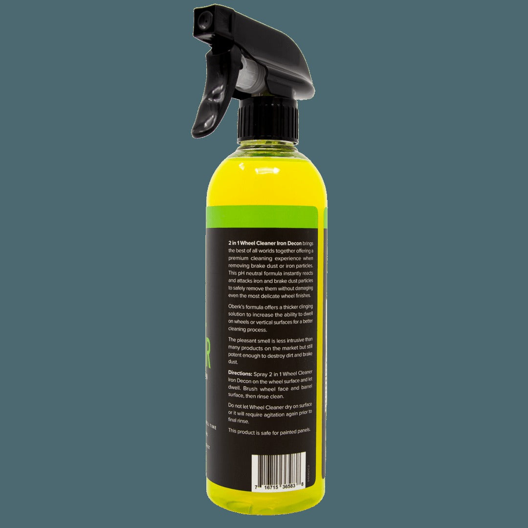 OBERK 2-in-1 Wheel Cleaner