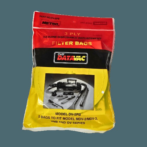 METROVAC Disposable Bags with Adaptor Tube (DV-5PBA)