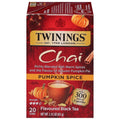 Twinings Pumpkin Spice Chai Black Tea — Living Room Autumn Centerpiece Pairing, Warm Spice Aroma Sets Cozy Mood