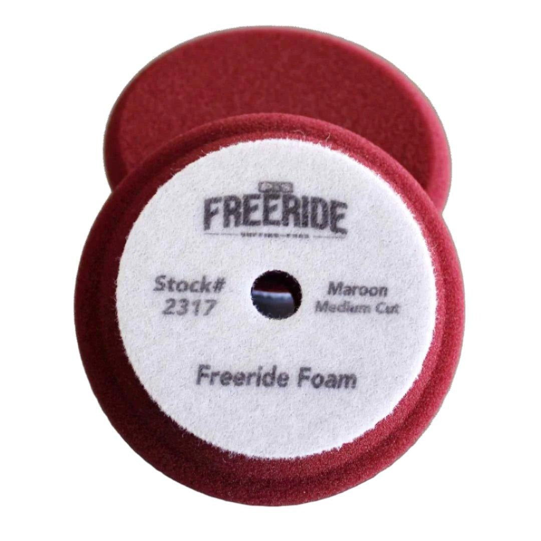 P&S DB Freeride Foam Maroon Pad - Medium Cut