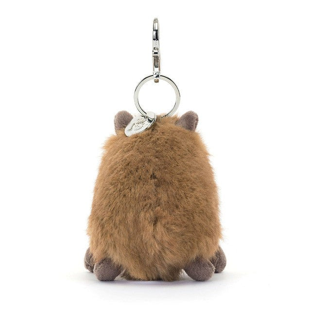Jellycat Clyde Capybara Bag Charm 水豚鑰匙扣