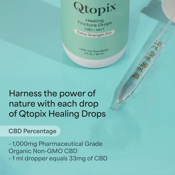 Qtopix Healing Tincture Drops