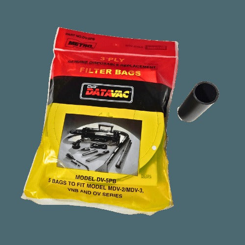 METROVAC Disposable Bags with Adaptor Tube (DV-5PBA)