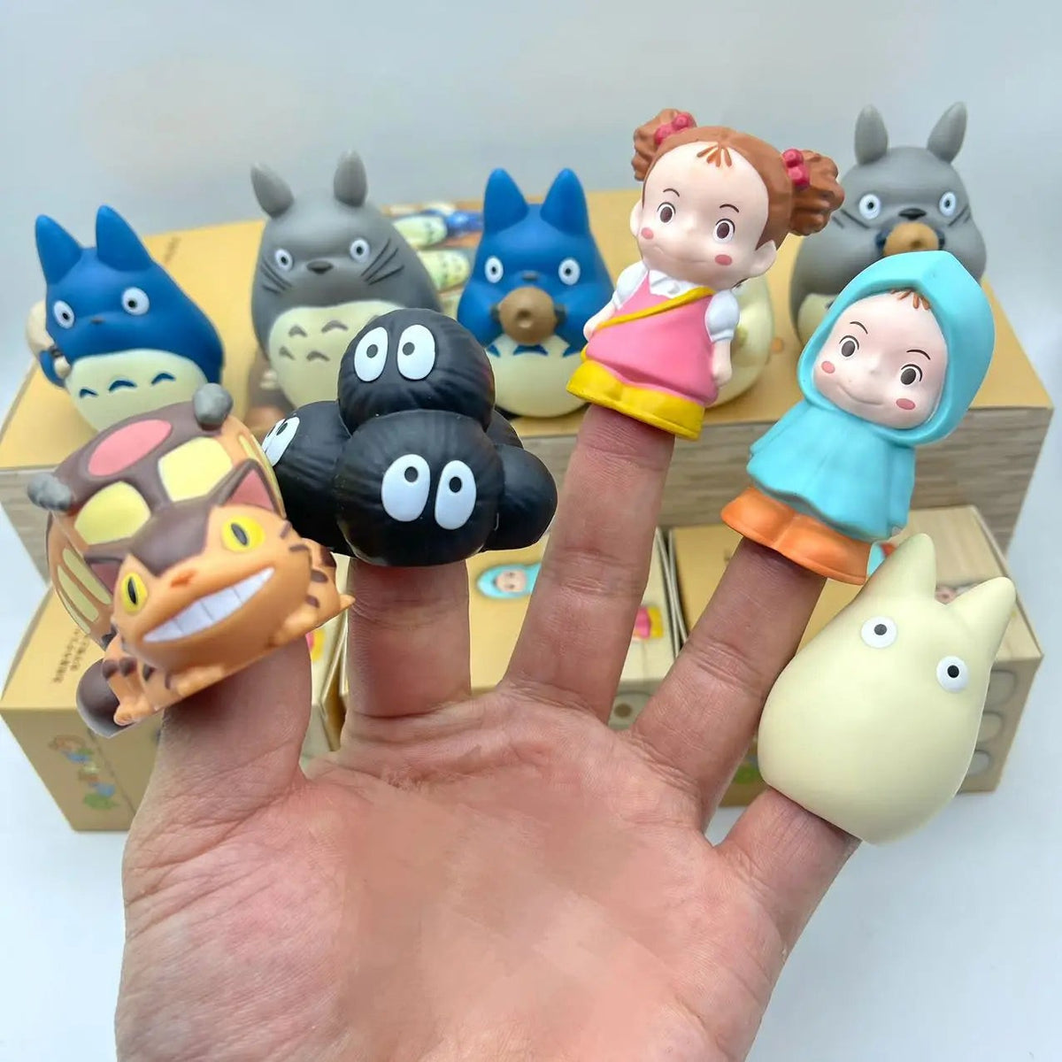 Anime Cartoon Blind Box Figurine Trendy Desk Model Toy