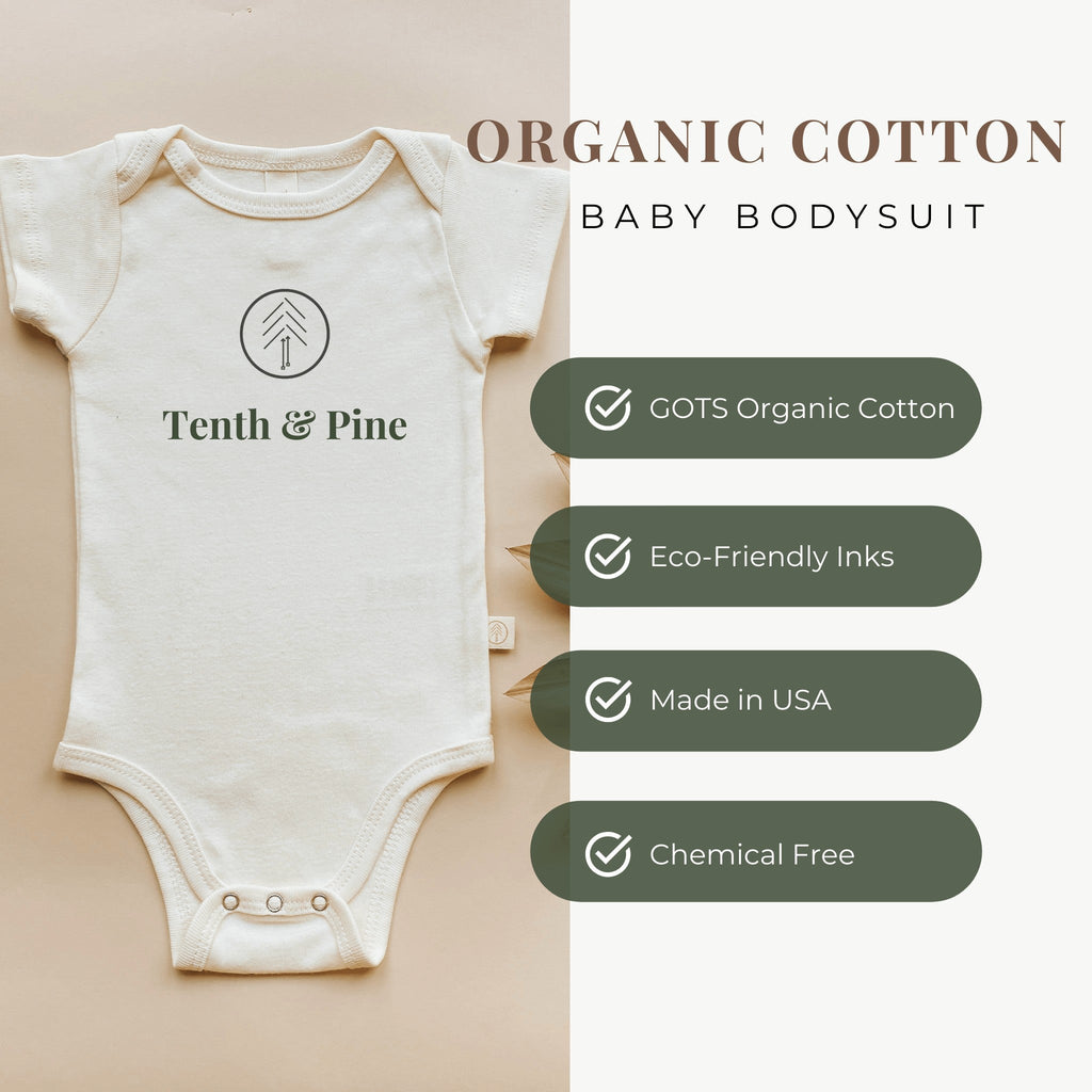 I Love You a Whole Bunch Organic Baby Bodysuit
