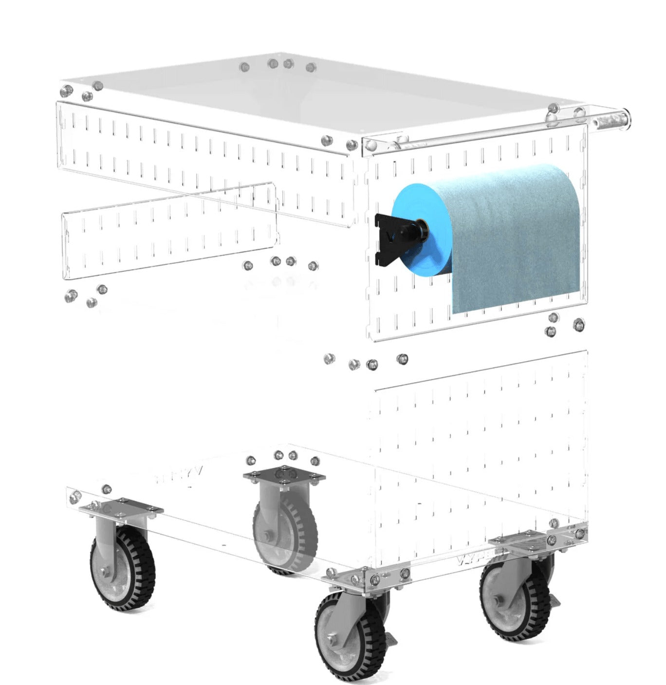 VYPER INDUSTRIAL X32 Cart Paper Towel Holder